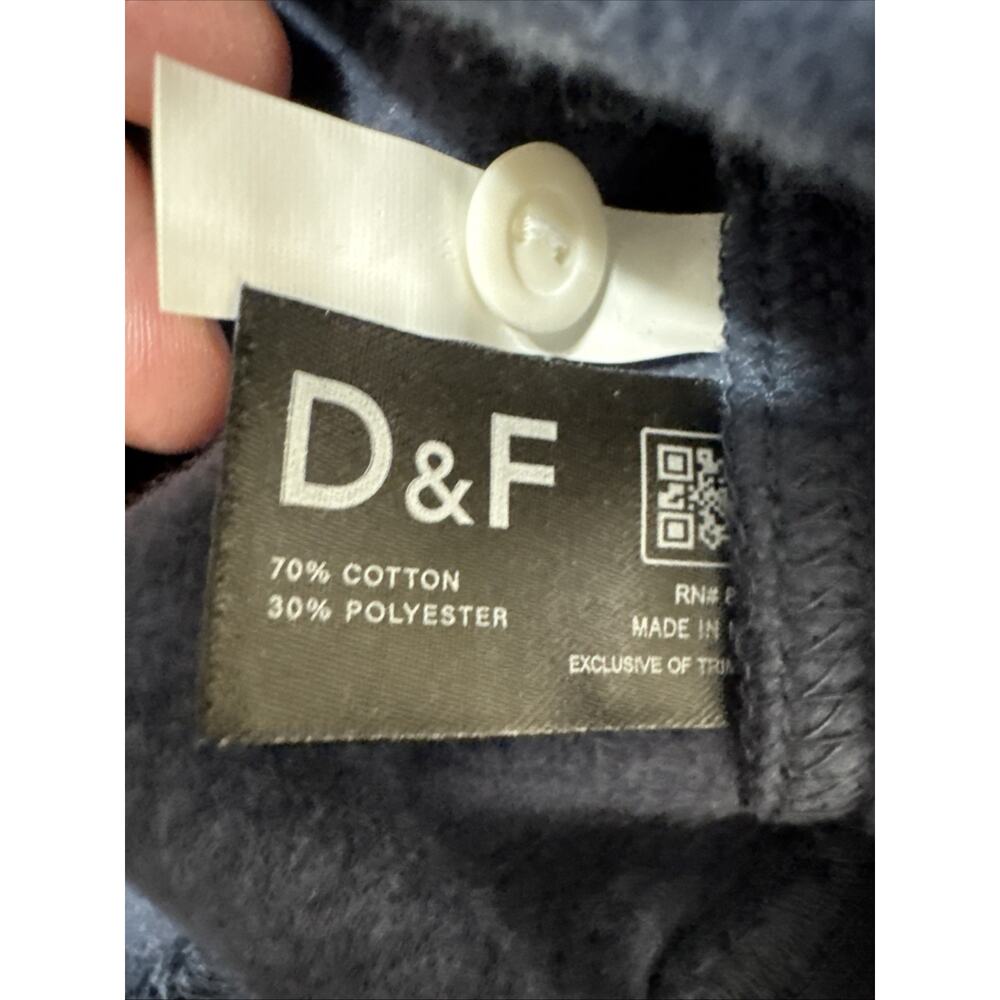 D&F Ricky Singh Mens Multicolor Long Sleeve Boxy Fit Rugby Size Small - Picture 13 of 13